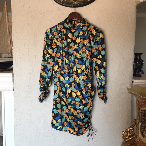 Finders Keepers Sirene Long Sleeve Floral Mini Dress - Picture 8 of 16